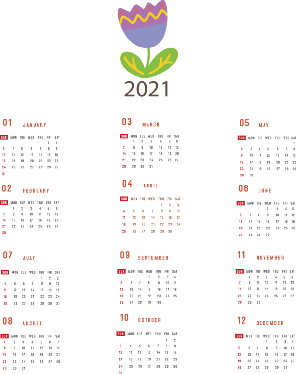 Transparent New Year Calendar System Data Measurement for Printable 2021 Calendar for New Year