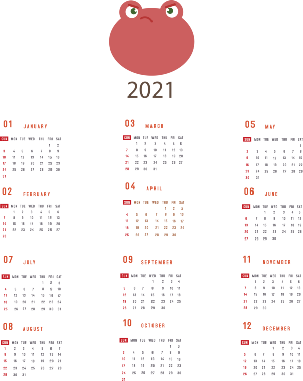 Transparent New Year Calendar System New Year Live Wallpaper Year for Printable 2021 Calendar for New Year