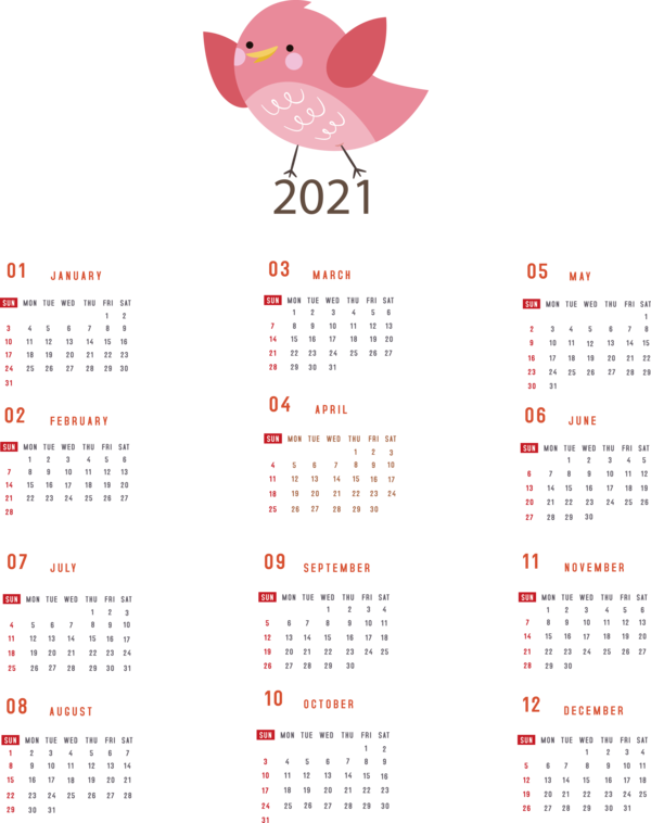Transparent New Year Calendar System Islamic calendar Meter for Printable 2021 Calendar for New Year