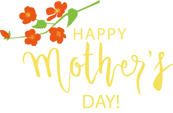 Transparent Mother's Day Sticker Screen printing Healthy Selects for Happy Mother's Day for Mothers Day