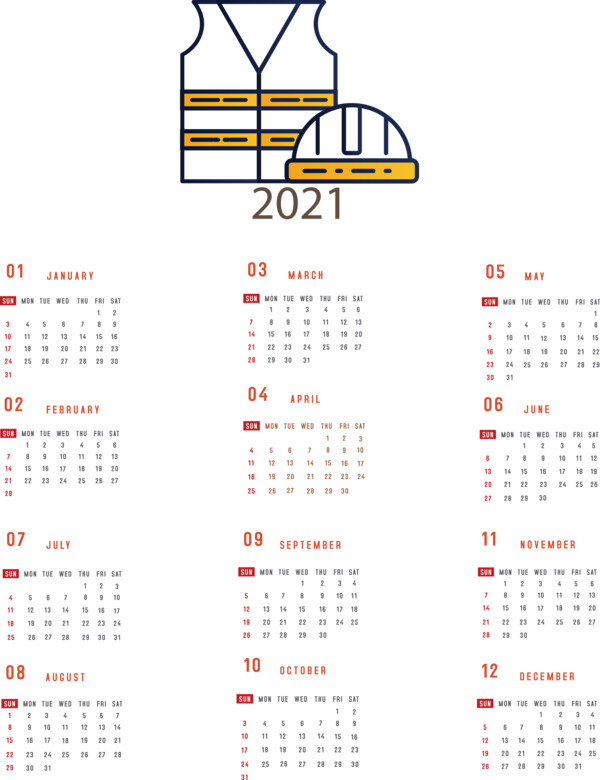 Transparent New Year Calendar System Icon Calendar date for Printable 2021 Calendar for New Year
