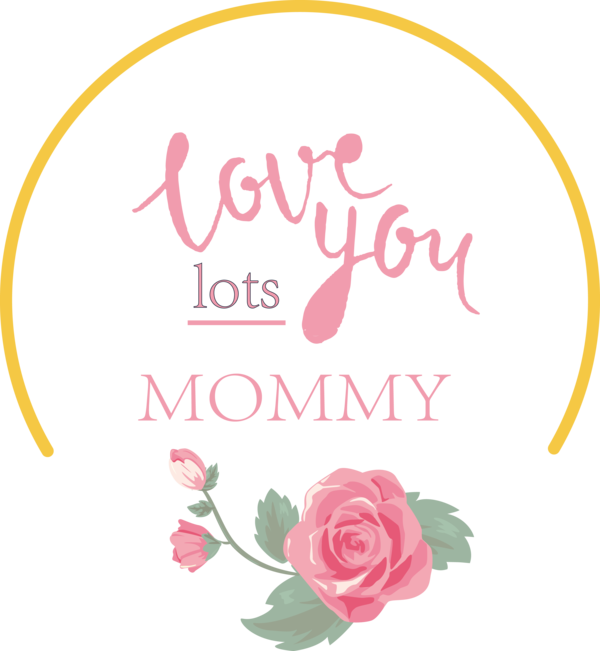 Transparent Mother's Day Valentine's Day Design Greeting Card for Happy Mother's Day for Mothers Day