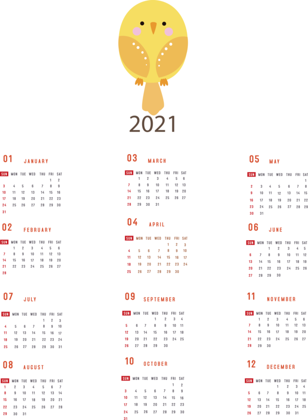 Transparent New Year Calendar System Year Эльбрусоид for Printable 2021 Calendar for New Year
