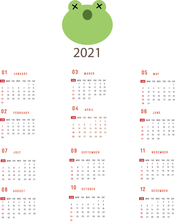 Transparent New Year Calendar System January calendar! Johnnie Walker for Printable 2021 Calendar for New Year
