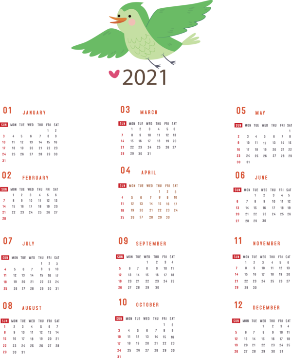 Transparent New Year Calendar System Calendar year Meter for Printable 2021 Calendar for New Year