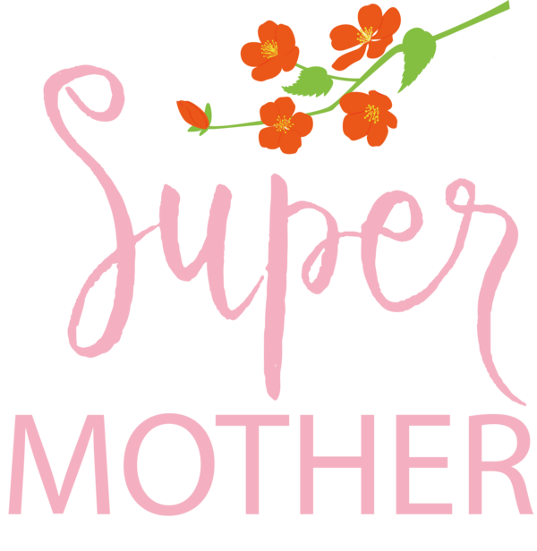 Transparent Mother's Day Floral design Logo Petal for Happy Mother's Day for Mothers Day