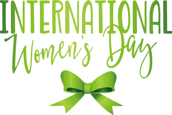 Transparent International Women's Day Logo Symbol Leaf for Women's Day for International Womens Day