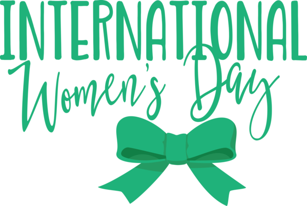 Transparent International Women's Day Logo Symbol Leaf for Women's Day for International Womens Day