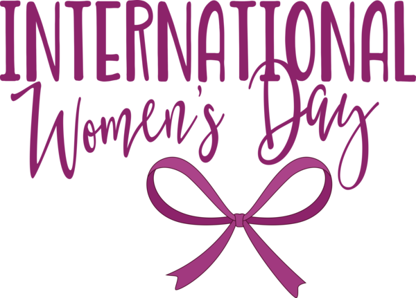 Transparent International Women's Day Logo Symbol Line for Women's Day for International Womens Day