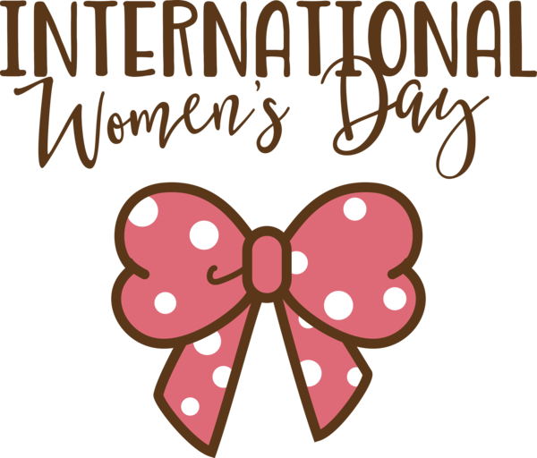 Transparent International Women's Day Logo Icon Design for Women's Day for International Womens Day