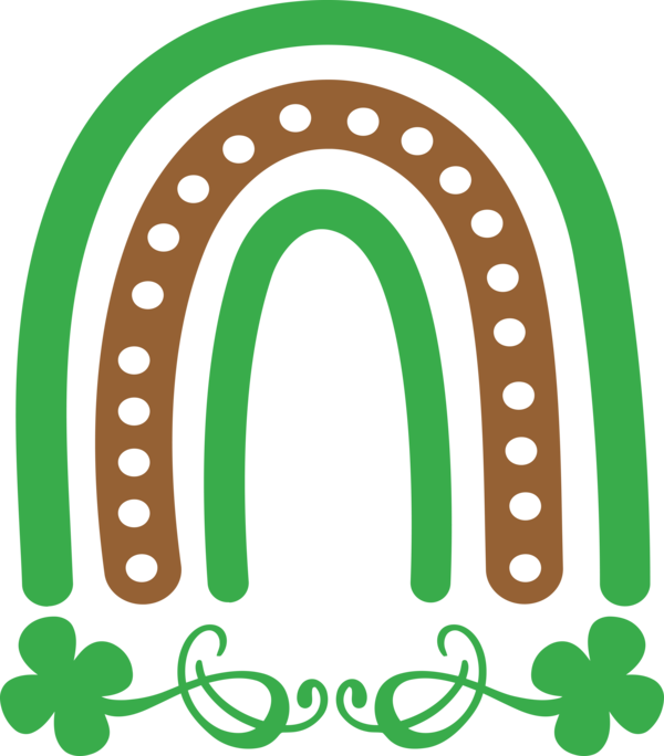 Transparent St. Patrick's Day Logo  Royalty-free for St Patrick's Day Rainbow for St Patricks Day