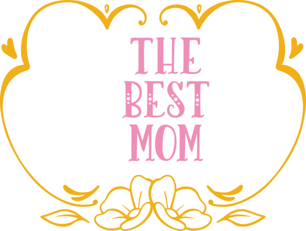 Transparent Mother's Day Cricut Drawing Sticker for Happy Mother's Day for Mothers Day