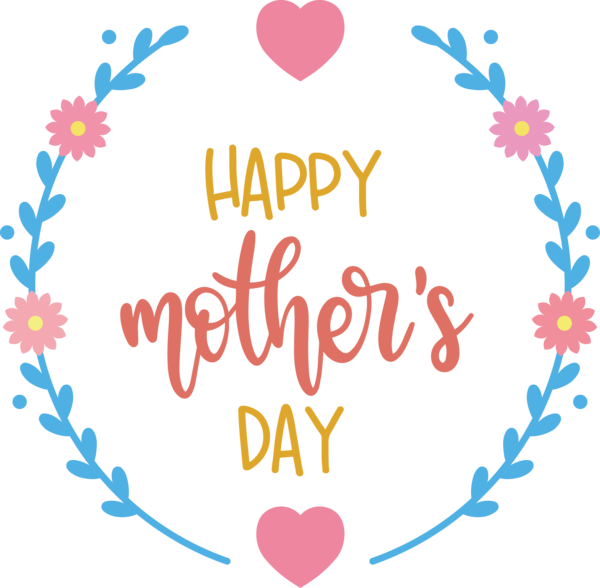 Transparent Mother's Day San RAFAEL RENTA CAR School Logo for Happy Mother's Day for Mothers Day