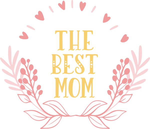 Transparent Mother's Day Design Motion graphics Adobe Illustrator for Happy Mother's Day for Mothers Day
