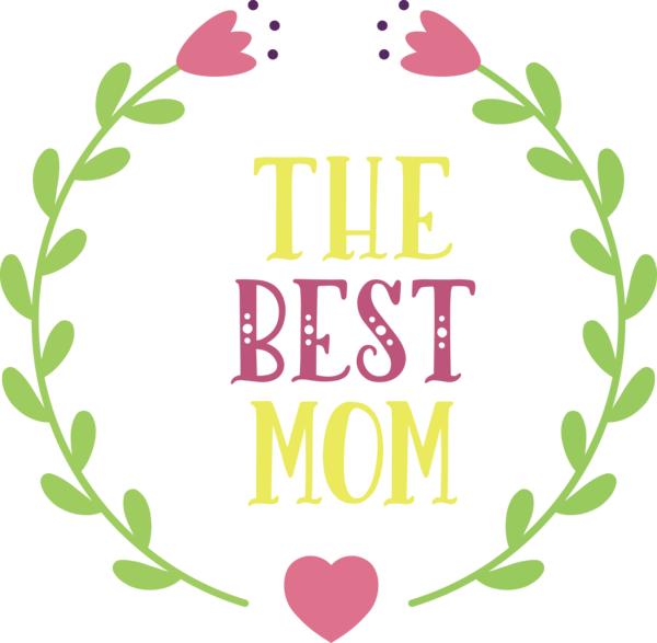 Transparent Mother's Day Vector  Ribbon for Happy Mother's Day for Mothers Day