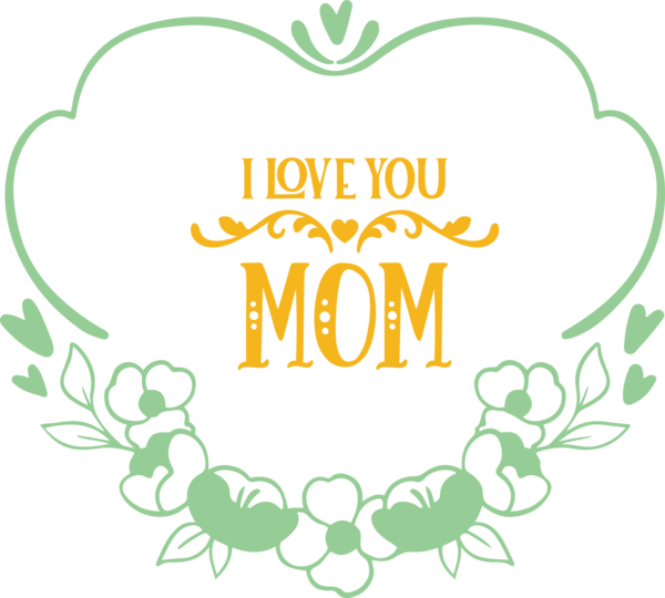 Transparent Mother's Day Cartoon Daughter Boferr for Happy Mother's Day for Mothers Day