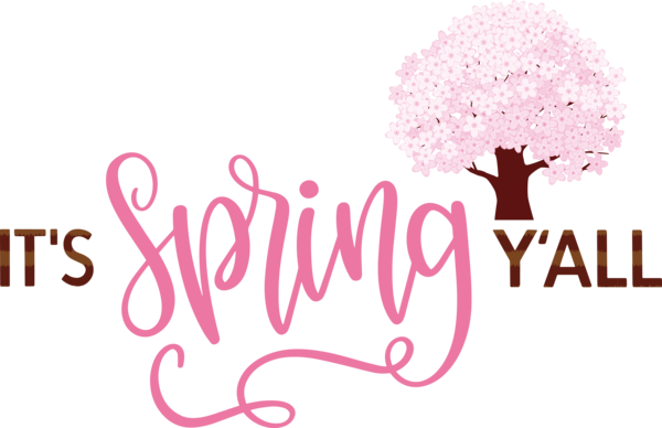 Transparent easter Logo Font Meter for Hello Spring for Easter