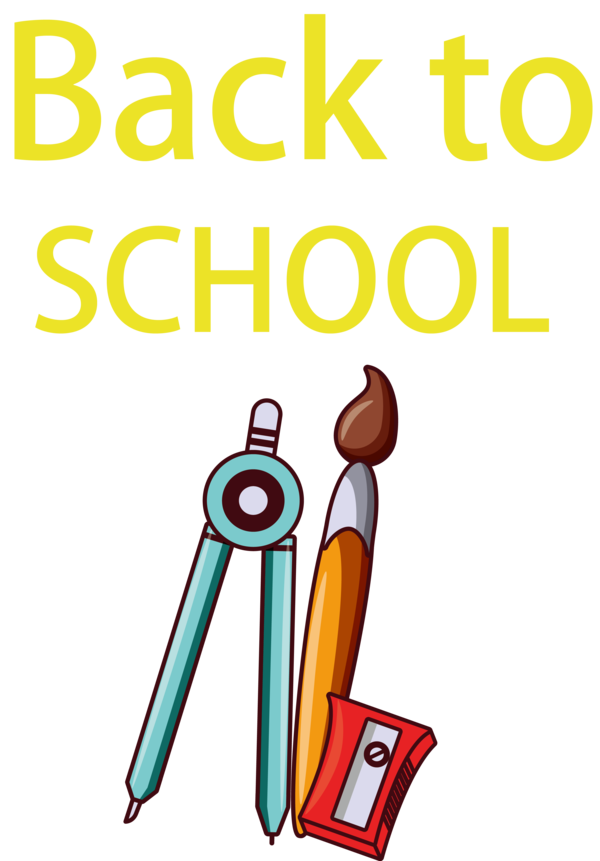 Transparent Back to School Cartoon Diagram Meter for Welcome Back to School for Back To School