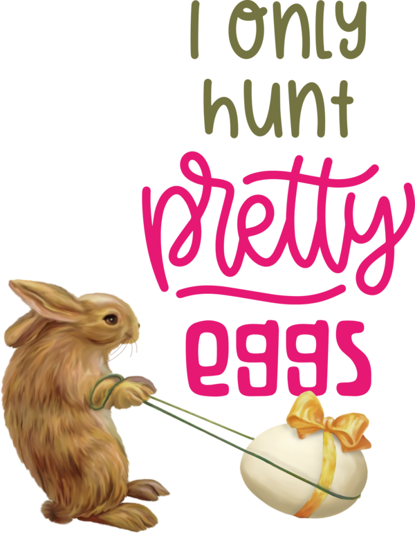 Transparent Easter Hares Easter Bunny Egg for Easter Egg for Easter