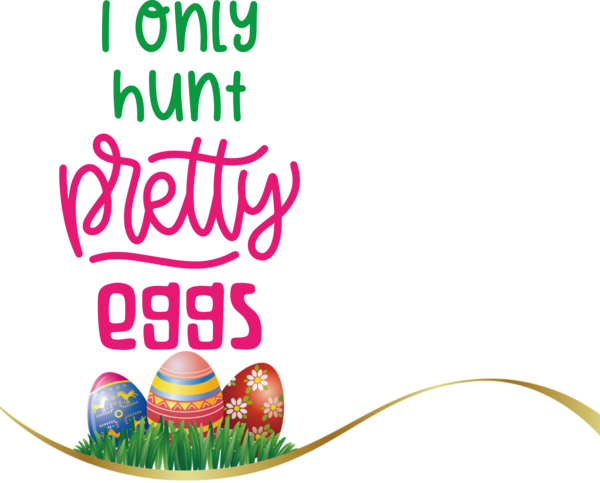 Transparent Easter Logo Line Meter for Easter Egg for Easter