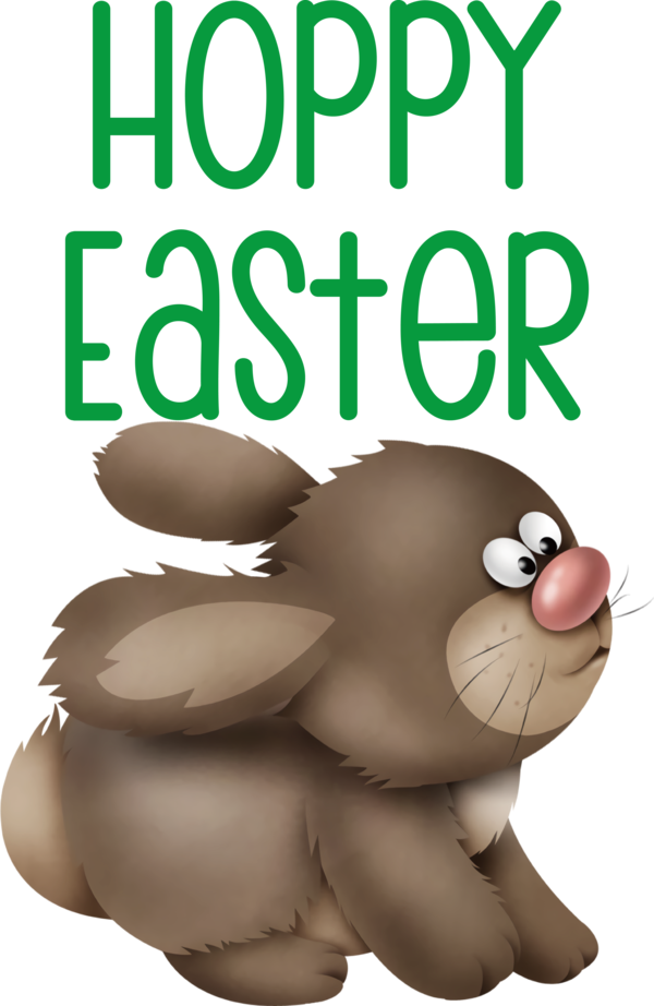 Transparent Easter Dog Snout Cartoon for Easter Day for Easter