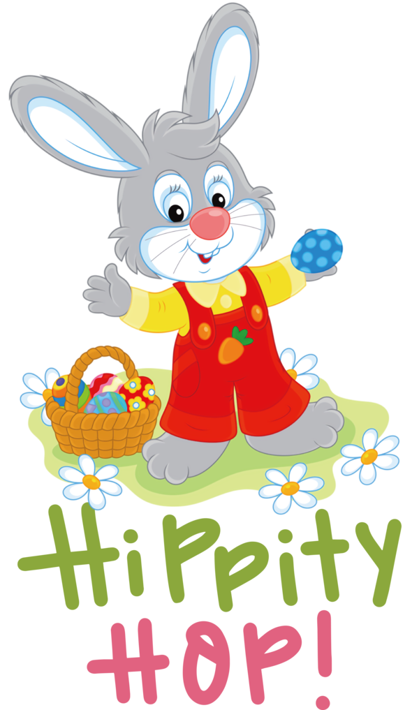 Transparent Easter Easter Bunny Cartoon Character for Easter Bunny for Easter