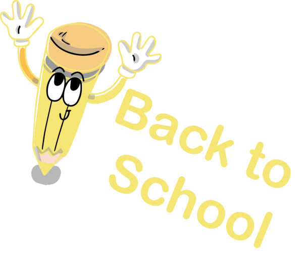 Transparent Back to School Education Logo Cartoon for Welcome Back to School for Back To School