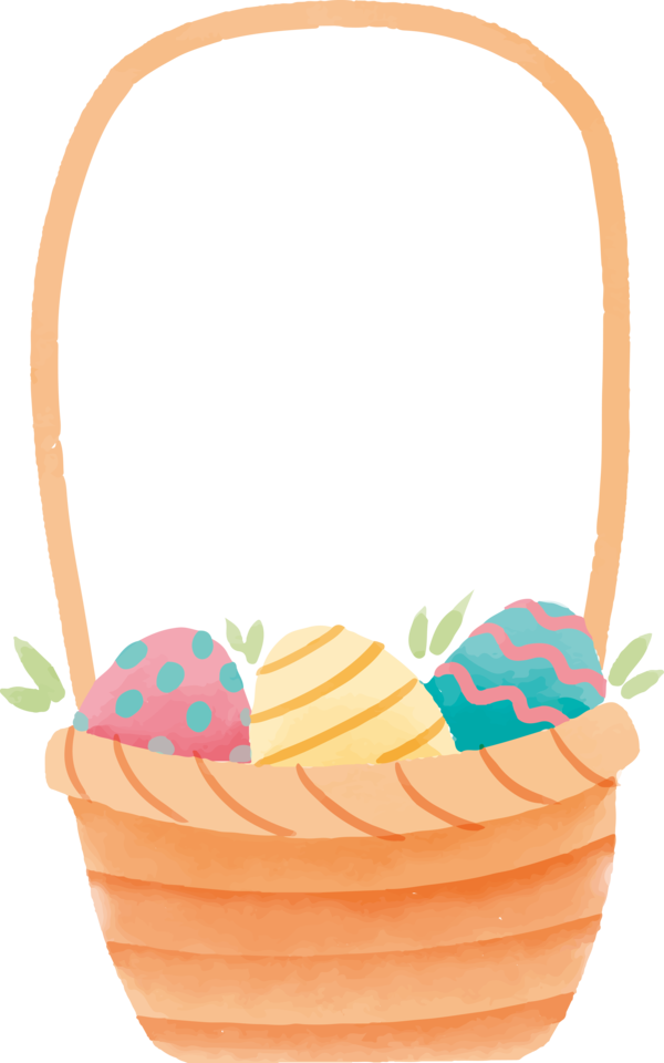 Transparent Easter Easter egg Basket Easter egg for Easter Day for Easter