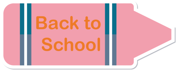 Transparent Back to School Logo Font Line for Welcome Back to School for Back To School