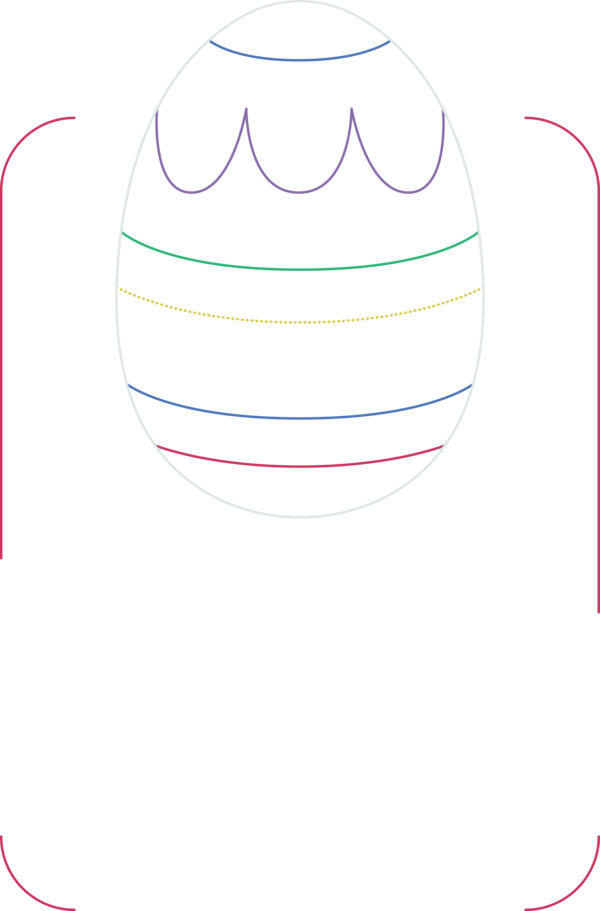 Transparent Easter Design Diagram Line for Easter Day for Easter