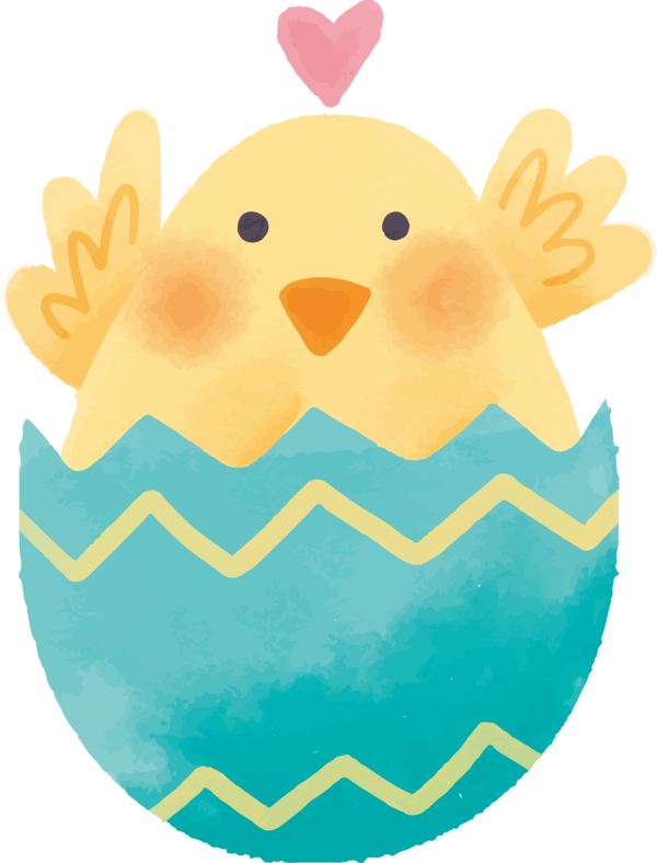 Transparent Easter Birds Chicken Easter egg for Easter Day for Easter