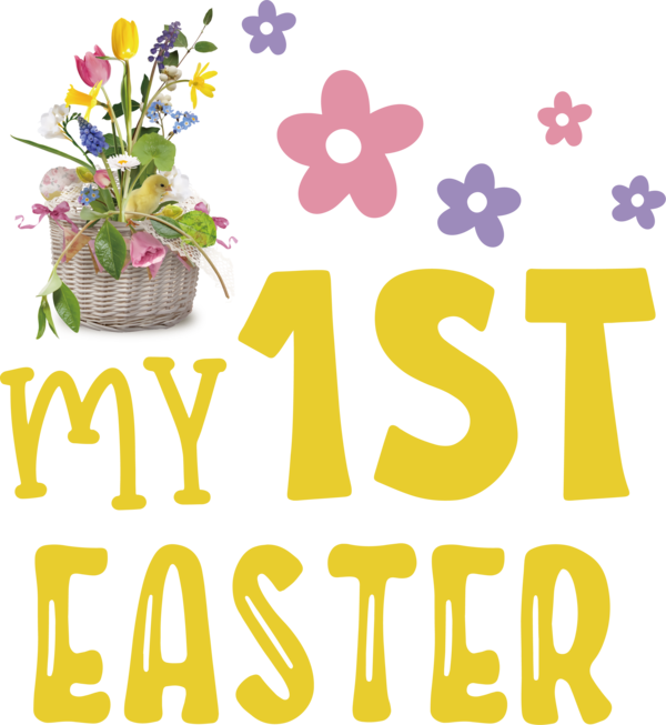 Transparent Easter Easter Bunny Easter egg Easter Basket for 1st Easter for Easter