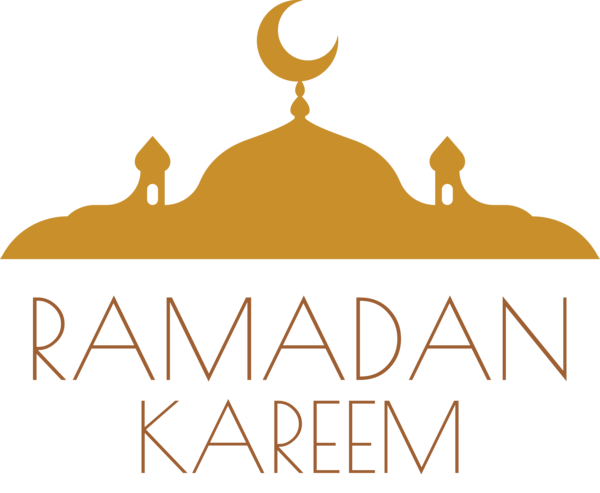 Transparent Ramadan Logo Line Design for Ramadan Kareem for Ramadan