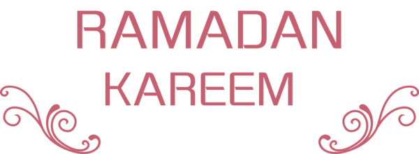 Transparent Ramadan Logo Font Design for Ramadan Kareem for Ramadan