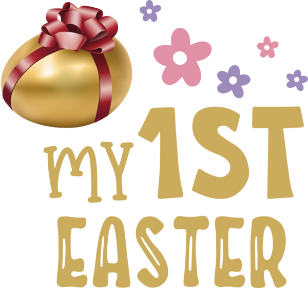 Transparent Easter Logo Meter for 1st Easter for Easter