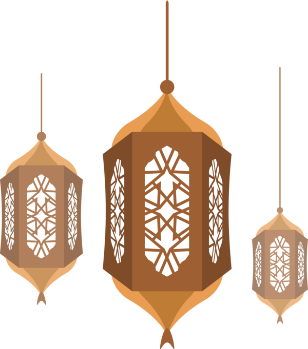 Transparent Ramadan Light fixture Ceiling Fixture Lighting for Ramadan Kareem for Ramadan