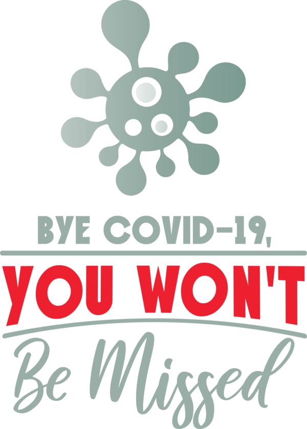 Transparent World Health Day Logo Design Line for Coronavirus for World Health Day