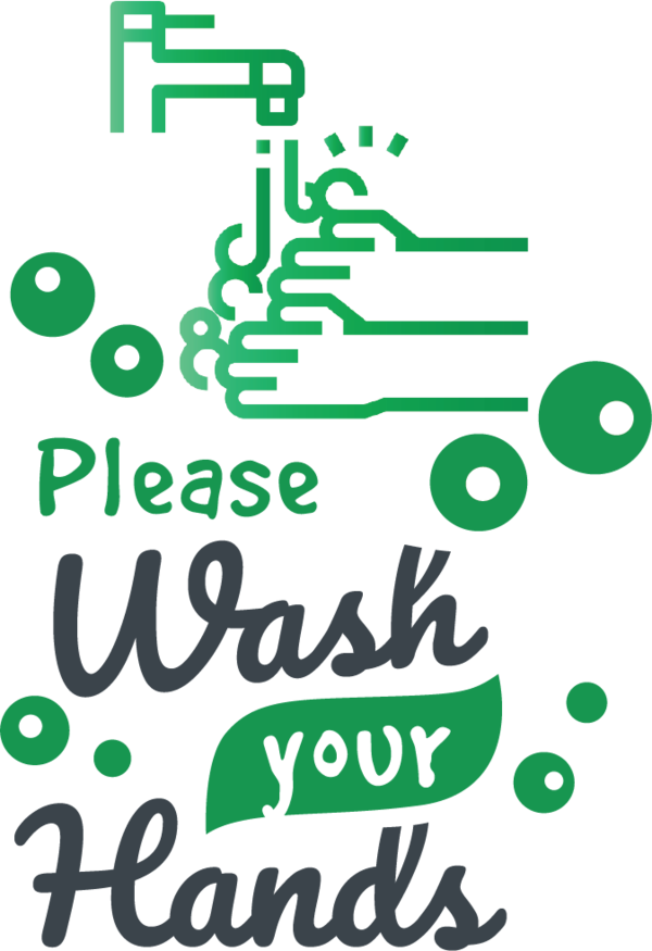 Transparent Global Handwashing Day Logo Hand washing Virus for Hand washing for Global Handwashing Day
