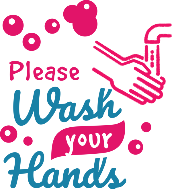 Transparent Global Handwashing Day Design Logo Happiness for Hand washing for Global Handwashing Day
