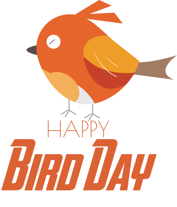Transparent Bird Day Logo Birds for Happy Bird Day for Bird Day