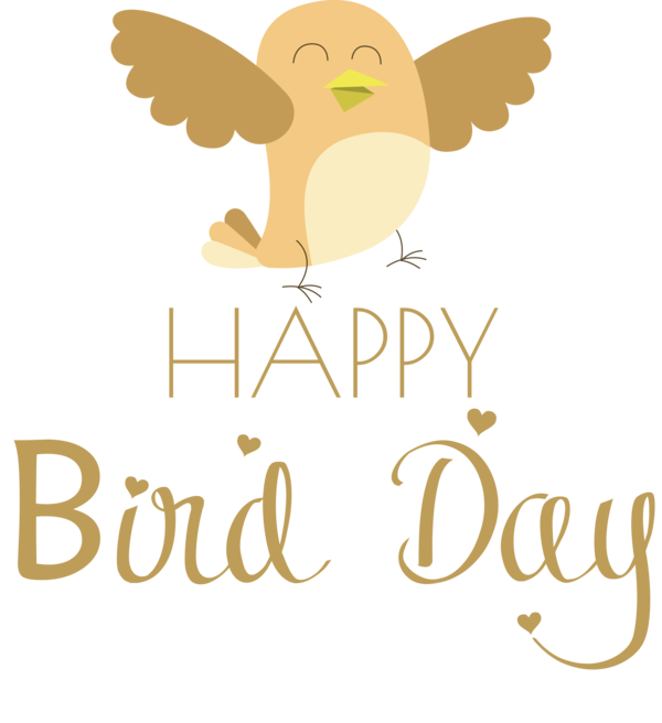 Transparent Bird Day Birds Logo Character for Happy Bird Day for Bird Day