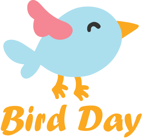 Transparent Bird Day Birds Beak Cartoon for Happy Bird Day for Bird Day
