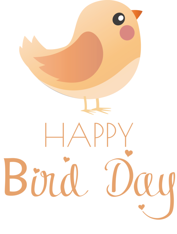 Transparent Bird Day Birds Logo Cartoon for Happy Bird Day for Bird Day