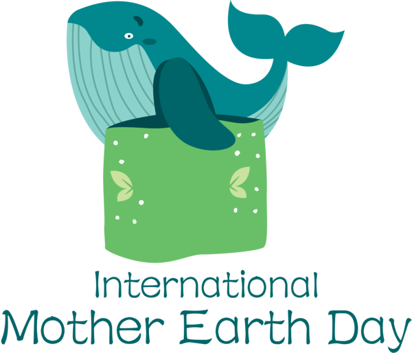Transparent Earth Day Logo Cartoon Leaf for International Mother Earth Day for Earth Day