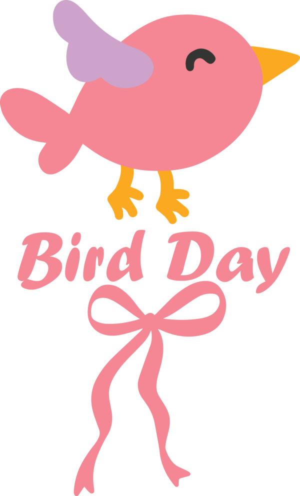 Transparent Bird Day Birds Cartoon Design for Happy Bird Day for Bird Day