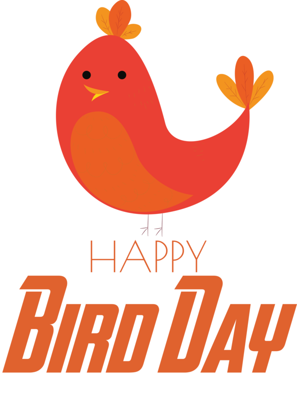 Transparent Bird Day Chicken Landfowl Logo for Happy Bird Day for Bird Day