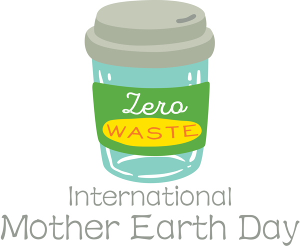 Transparent Earth Day Logo Font Line for International Mother Earth Day for Earth Day
