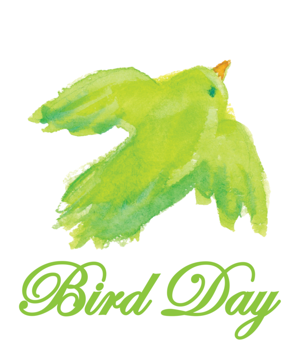 Transparent Bird Day Leaf Green Golf course for Happy Bird Day for Bird Day