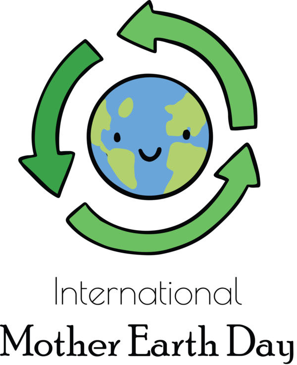 Transparent Earth Day Smiley Icon Minibike for International Mother Earth Day for Earth Day