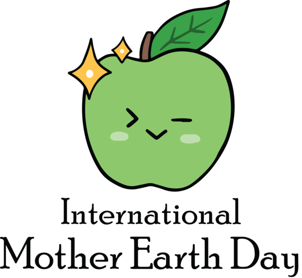 Transparent Earth Day Leaf Cartoon Green for International Mother Earth Day for Earth Day